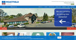 Desktop Screenshot of moatfield.co.uk